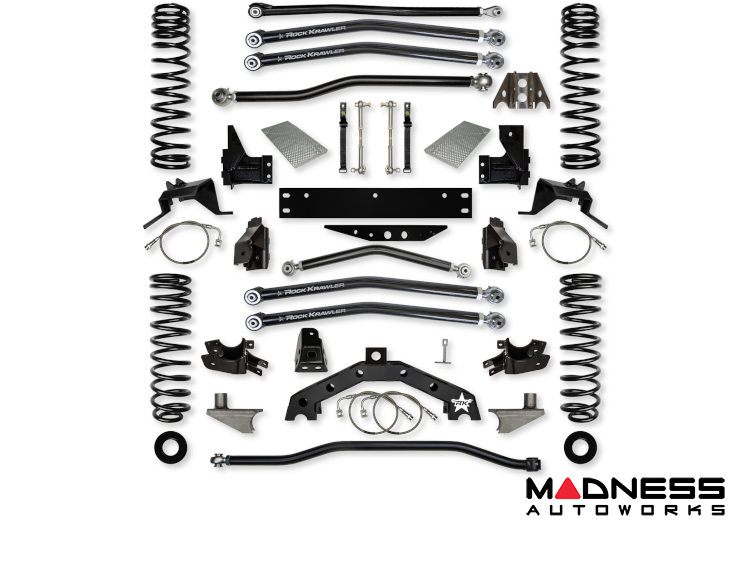 Jeep Wrangler JK Lift Kit - Rock Krawler - 3.5in - X Factor X2 - `07-`18